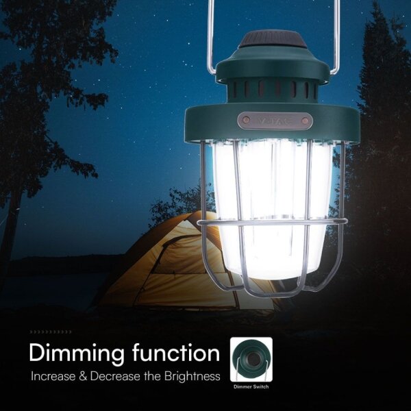 Pendul LED dimabil de exterior LED/5W/5V 2700/6500K IP44