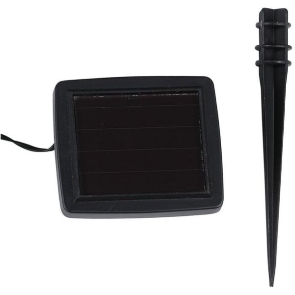 Șir solar LED 10xLED/1W/1,2V 1xAA 2 m IP44 3000K 300 mAh
