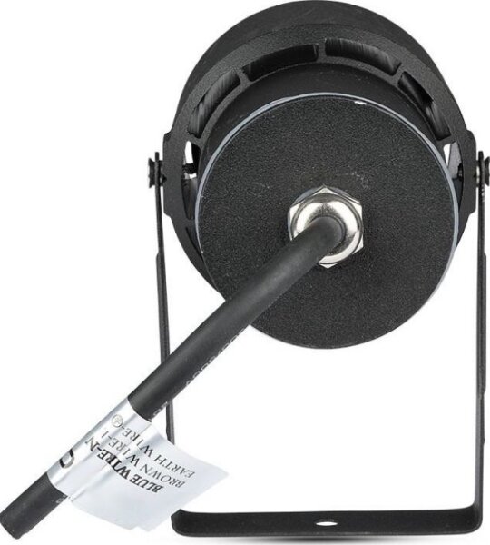 Lampă LED de exterior LED/12W/100-240V IP65 negru, lumină verde