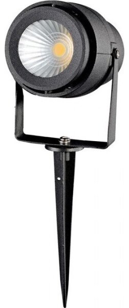 Lampă LED de exterior LED/12W/100-240V IP65 negru, lumină verde