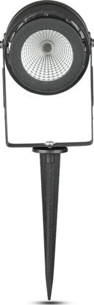 Lampă LED de exterior LED/12W/100-240V IP65 negru, lumină verde