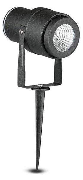 Lampă LED de exterior LED/12W/100-240V IP65 negru, lumină verde