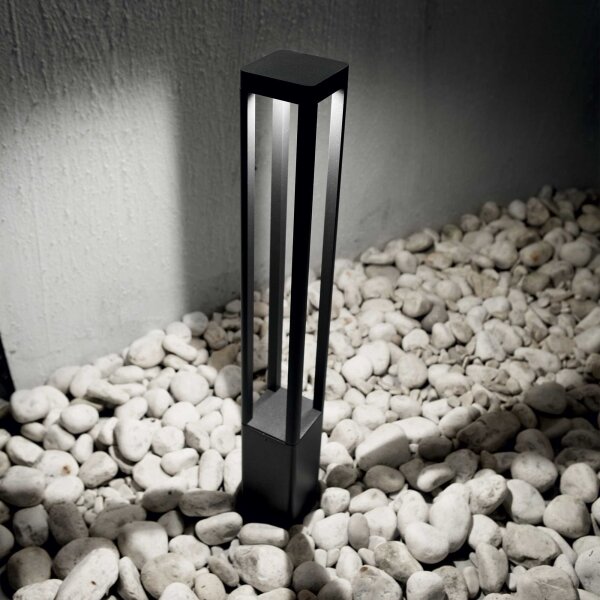 Lampă LED de exterior Ideal Lux TIFONE LED/8,5W/230V 65,5 cm IP65 antracit