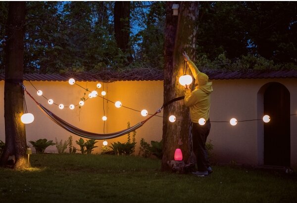 Pendul LED reîncărcabil de exterior Kanlux 38032 STONO LED/1W/3000 mAh IP54