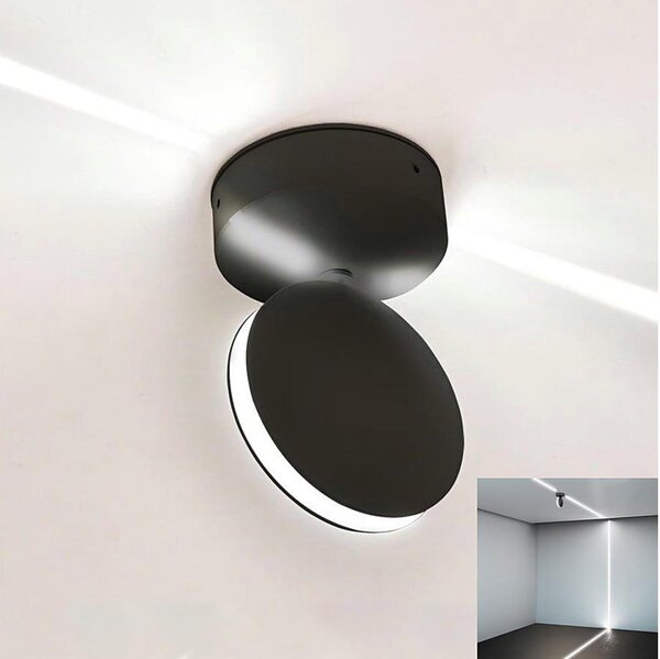 Aplică LED de exterior LED/7W/230V 4000K IP65 negru