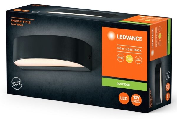 Aplică LED de exterior Ledvance ENDURA STYLE ILAY 2xLED/3,8W/230V IP65