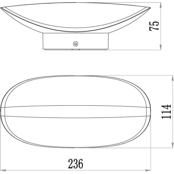 Aplică LED de exterior Deko-Light 731078 AVIOR 12,7W/230V IP54 antracit