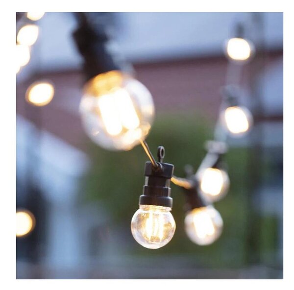 Lanț LED decorativ de exterior Markslöjd 107292 GARLAND GARDEN 10xLED 5,5m IP44