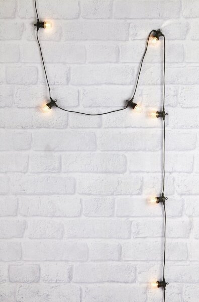 Lanț LED decorativ de exterior Markslöjd 107292 GARLAND GARDEN 10xLED 5,5m IP44