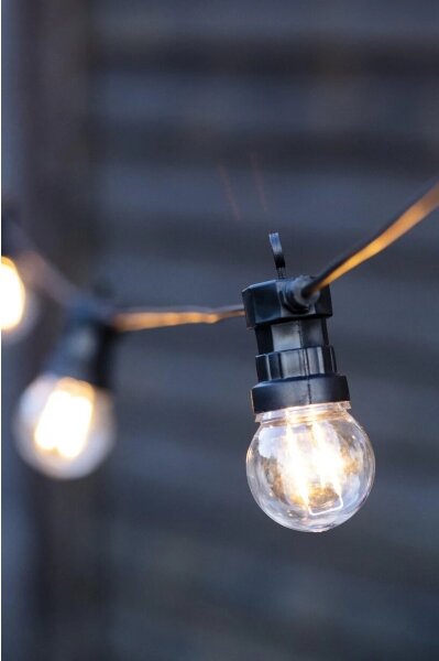 Lanț LED decorativ de exterior Markslöjd 107292 GARLAND GARDEN 10xLED 5,5m IP44