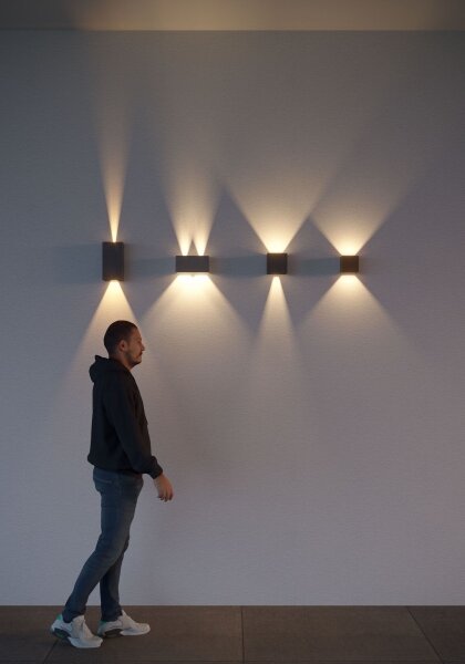 Aplică LED de exterior Redo 90303 VARY 4xLED/5W/230V 4000K IP54 antracit