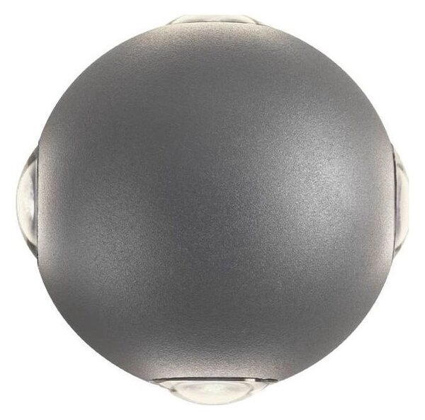 Aplică LED de exterior Redo 90500 MILESTONE 4xLED/3W/230V IP54 antracit