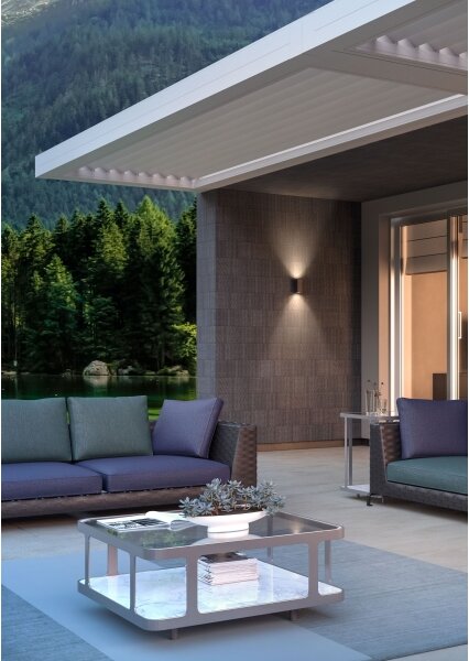 Aplică LED de exterior Redo 90531 BRIO LED/10W/230V 3000K IP54 maro