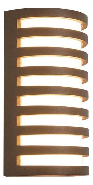 Aplică LED de exterior Zambelis E341 LED/10W/230V 3000K IP65 maro