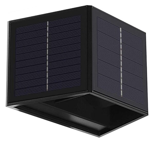 Aplică LED solară CUBUS 2xLED/1,5W/3,7V 1500 mAh IP54