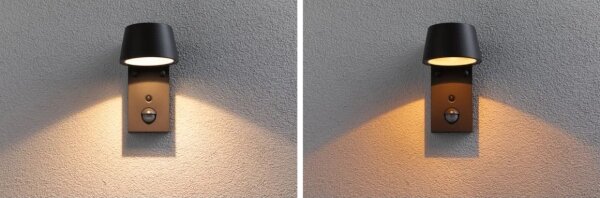Aplică de exterior cu senzor Paulmann 94714 LED/6W IP44 CAPERA 230V