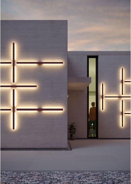 Aplică LED de exterior Redo 90622 REFLEXA LED/20W/230V 3000K IP54 maro