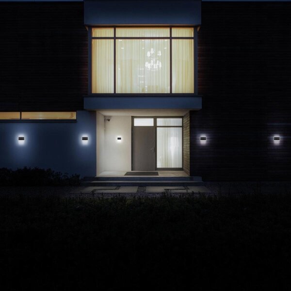 Aplică LED de exterior B.K. Licht 1184 2xLED/3,5W/230V IP44 4000K