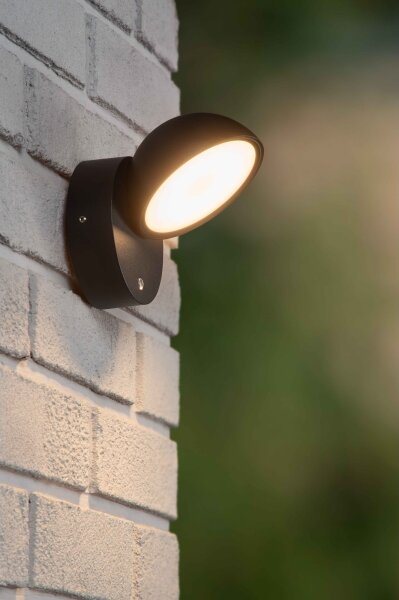 Aplică LED de exterior Lucide 22865/12/30 FINN LED/12W/230V IP54 negru
