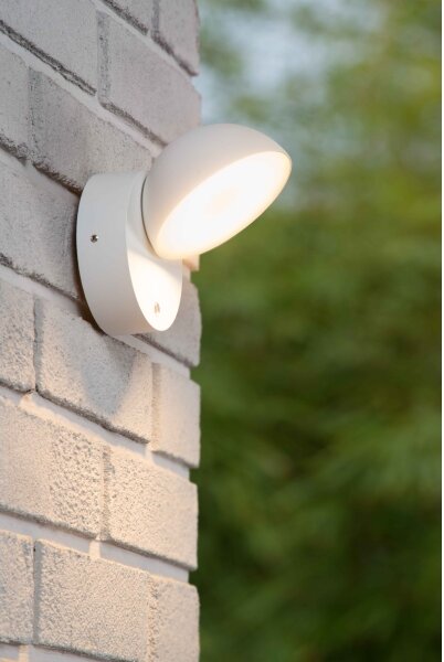 Aplică LED de exterior Lucide 22865/12/31 FINN LED/12W/230V IP54 alb