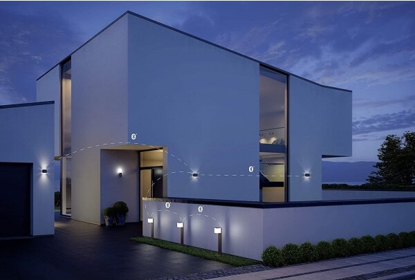 Steinel 055547 - LED Lampă cu senzor de exterior L 840 LED/9,5W/230V IP44