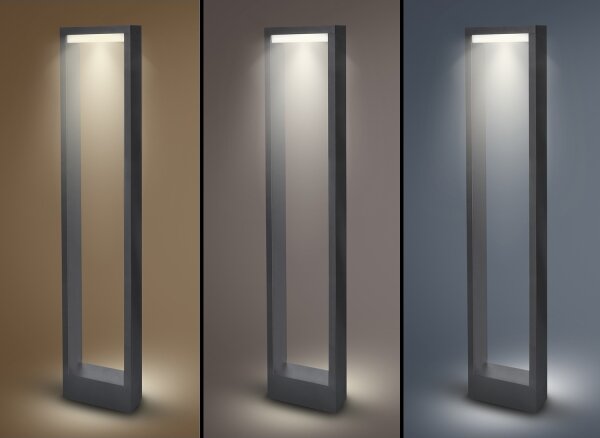 Lampă LED de exterior Brilagi RAGUSA LED/7W/230V 3000/4000/6000K antracit IP54 80 cm