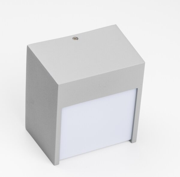 Aplică LED de exterior Brilagi TERNI LED/12W/230V gri IP44