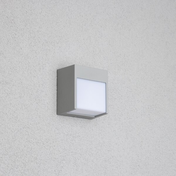 Aplică LED de exterior Brilagi TERNI LED/12W/230V gri IP44