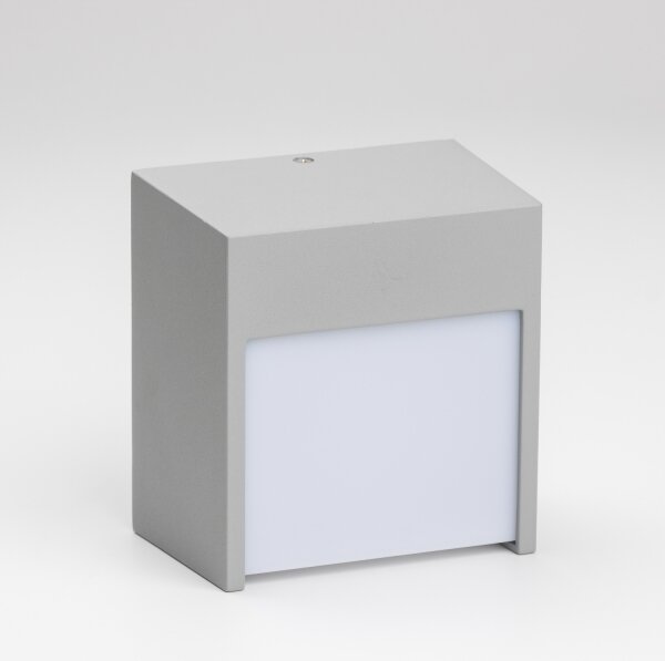 Aplică LED de exterior Brilagi TERNI LED/12W/230V gri IP44