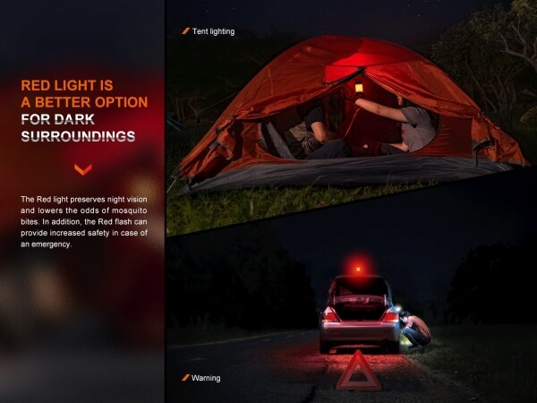 Lampă LED reîncărcabilă portabilă dimabilă Fenix CL26RPROCAM LED/USB IP66 gri