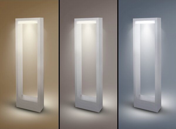 Lampă LED de exterior Brilagi RAGUSA LED/7W/230V 3000/4000/6000K alb IP54 50 cm