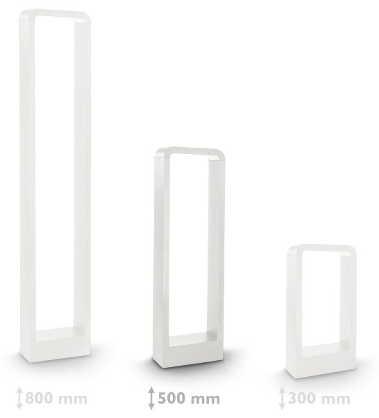Lampă LED de exterior Brilagi BARI LED/7W/230V 3000/4000/6000K alb IP54 50 cm