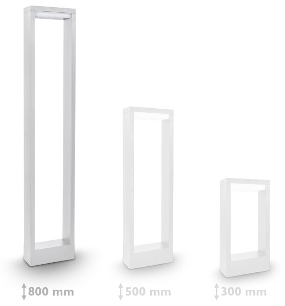 Lampă LED de exterior Brilagi RAGUSA LED/7W/230V 3000/4000/6000K alb IP54 80 cm