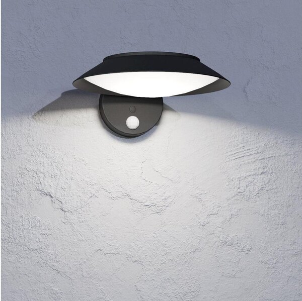 Eglo 901079 - Aplică solară de perete cu senzor CERRISI LED/7W/3,7V IP44