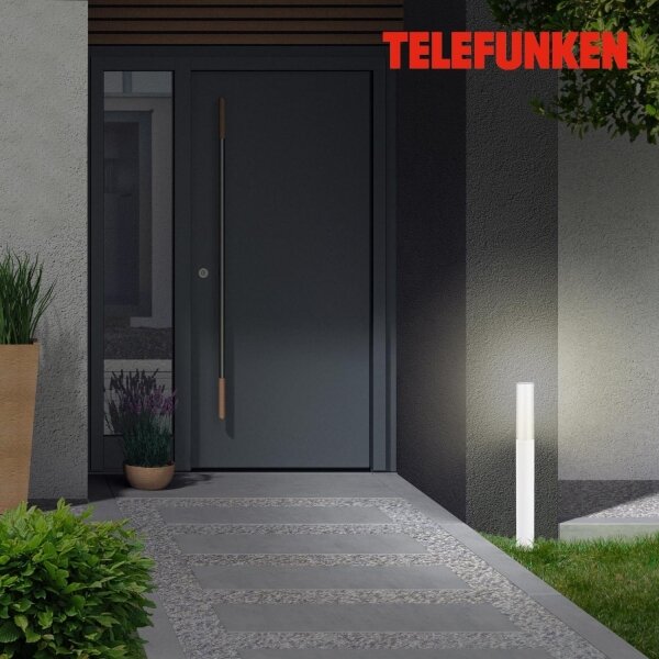 Lampă LED de exterior Briloner 311406TF LED/8W/230V IP44 4000K 57 cm alb