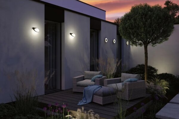 Aplică de exterior Paulmann 94409 LED/4W IP44 CIRCEA 230V