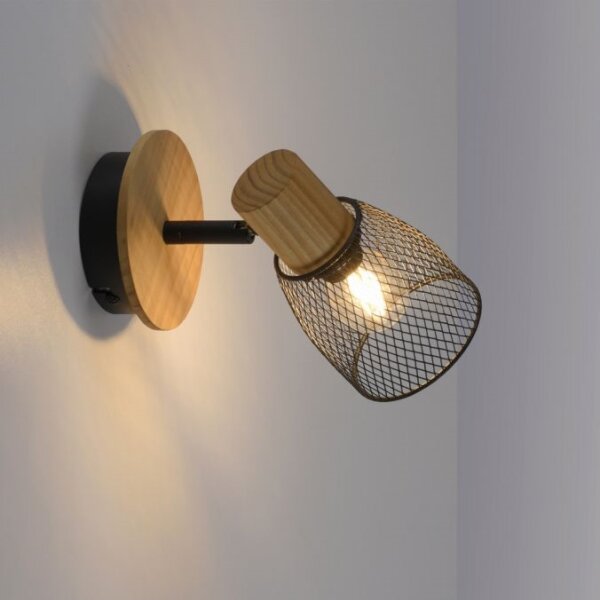 Spot de perete JUST LIGHT. 15191-79 TAMIS 1xE14/10W/230V pin