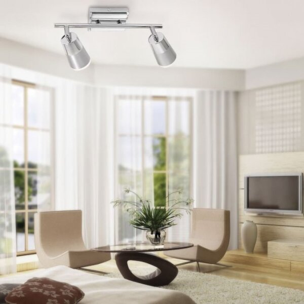 Spot LED JUST LIGHT. 11229-17 DALLI 2xLED/3,5W/230V crom