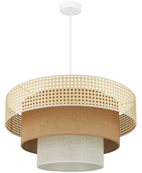 Brilagi - Lustr CEDAR LUNETA 1xE27/15W/230V pr. 60 ratan maro/crem