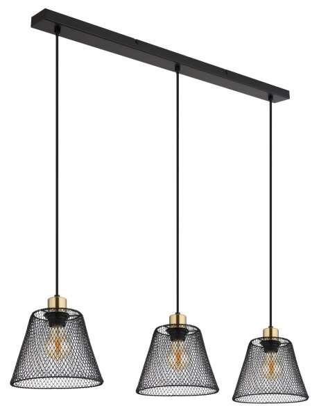 Lustră pe cablu Globo 15646-3H BAKU 3xE27/40W/230V