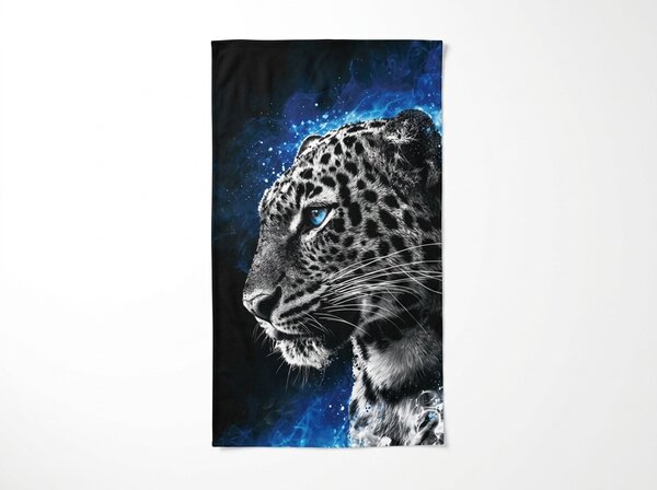 Prosop de plaja XXL cu uscare rapida LEORIX colorat 150 x 210 cm, 100% microfibra