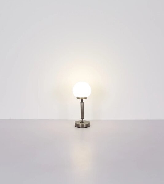 Lampă LED tactilă reîncărcabilă de masă Globo 21033A HAKU LED/2,5W/5V 2700/4000/6500K antracit