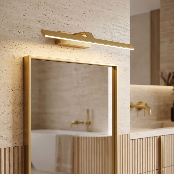 Aplică LED pentru baie SWE004-1W 43cm GOLD