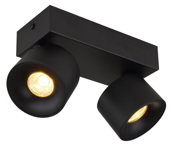 Spot LED Globo 56961-2B RAE 2xLED/6W/230V negru