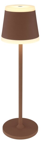 Globo 58433R - Lampă de birou LED RIDLEY LED/4,6W/3,7V 3000K maro dimabilă