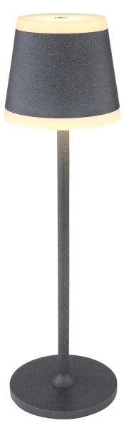 Globo 58433G - Lampă de birou LED RIDLEY, 4,6W, 3000K, gri, dimabilă