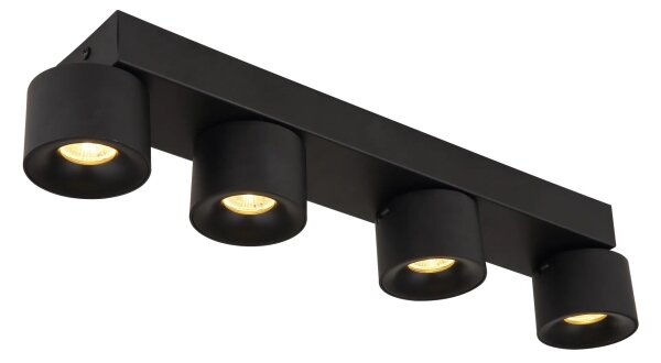 Spot LED Globo 56961-4B RAE 4xLED/6W/230V negru