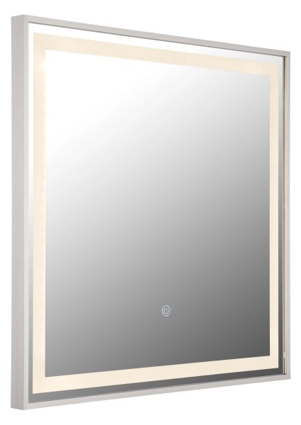 Oglindă LED dimabilă cu funcție de retroiluminare RIVAS LED/10W/230V 50x50 cm