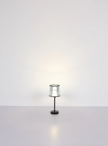 Lampă LED dimabilă de masă Globo 21008S LUNKI LED/2,5W/3,7V 2700/4000/6500K negru