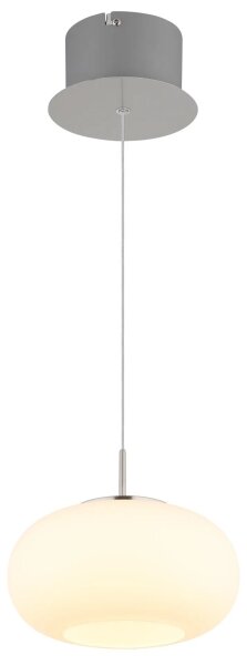 Lustră LED pe cablu Globo 15744HN QUINTARA LED/6W/230V alb